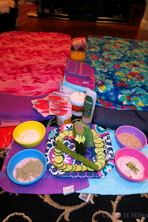 All The Ingredients Are Ready For Kids Facials All The Ingredients Are Ready For Kids Facials